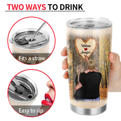 Ours Is My Favorite - Couple Gift - Personalized Custom Tumbler