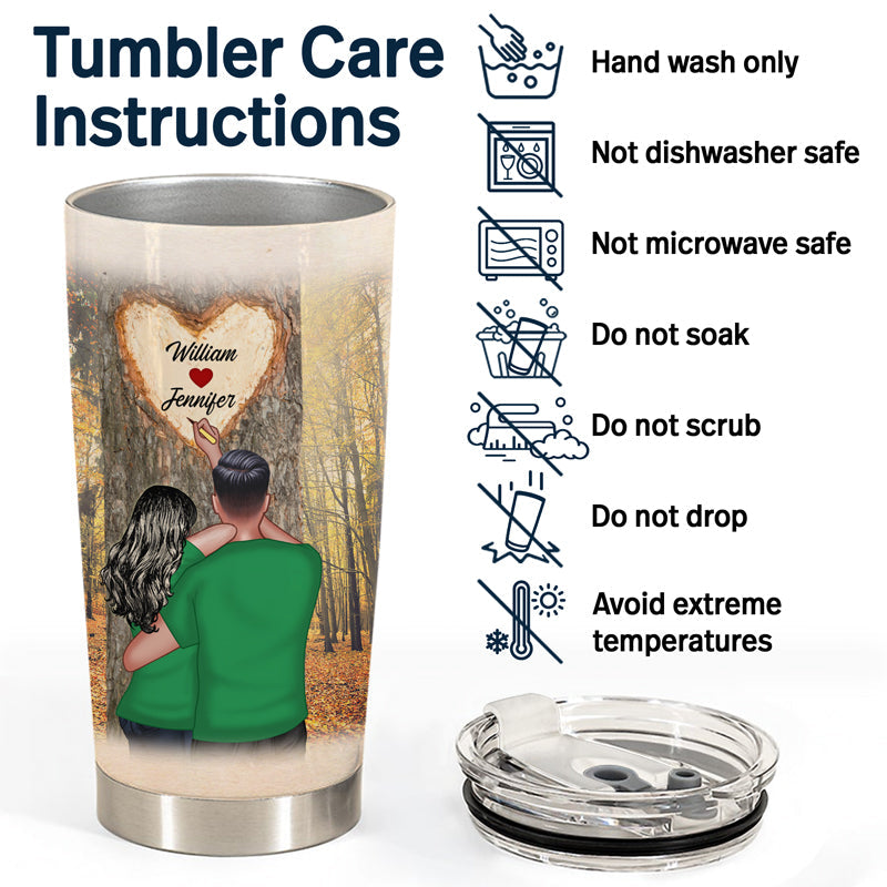 Ours Is My Favorite - Couple Gift - Personalized Custom Tumbler