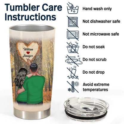 Ours Is My Favorite - Couple Gift - Personalized Custom Tumbler