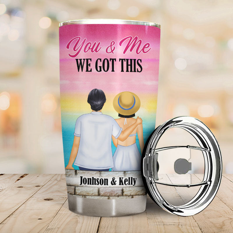 Husband Wife You Are The Best Thing - Couple Gift - Personalized Custom Tumbler