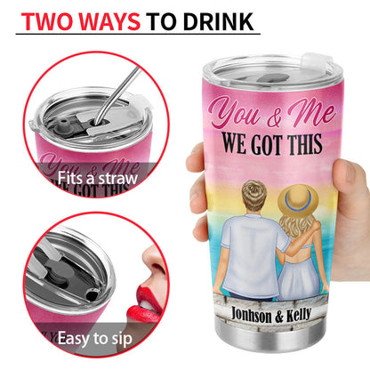 Husband Wife You Are The Best Thing - Couple Gift - Personalized Custom Tumbler