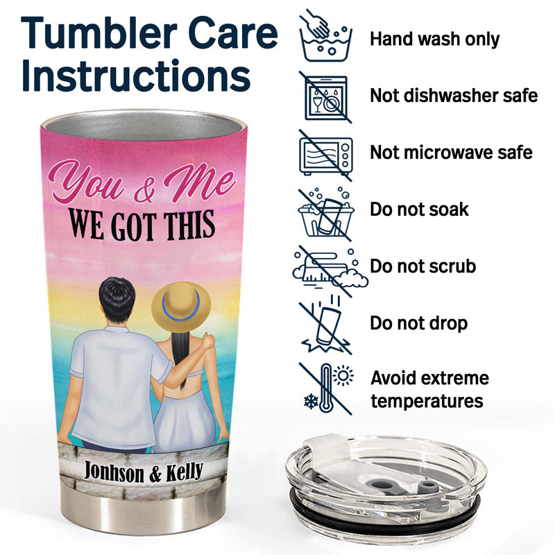 Husband Wife You Are The Best Thing - Couple Gift - Personalized Custom Tumbler