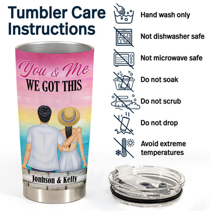 Husband Wife You Are The Best Thing - Couple Gift - Personalized Custom Tumbler