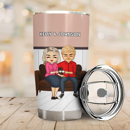 Just Want To Be Your Last Everything - Gift For Couple - Personalized Custom Tumbler