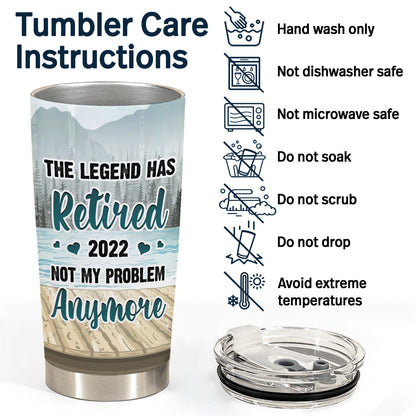 Lake People - Gift For Lake Lovers - Personalized Custom Tumbler