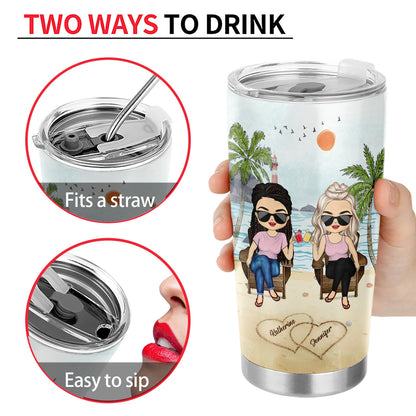 Together Since You And Me We Got This - Gift For Couples - Personalized Custom Tumbler