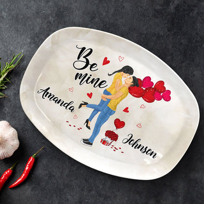 Be Mine Husband Wife - Gift For Couples - Personalized Custom Plate