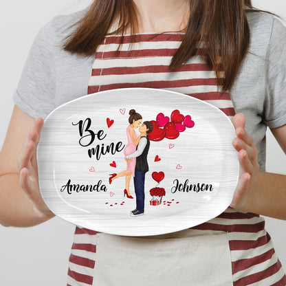 Be Mine Husband Wife - Gift For Couples - Personalized Custom Plate