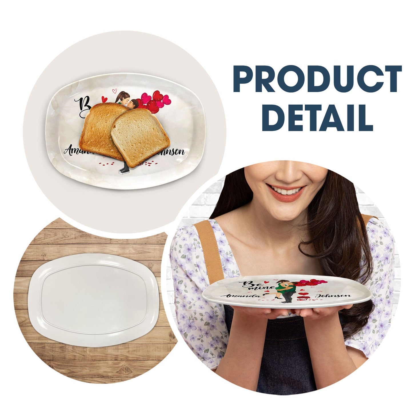 Be Mine Husband Wife - Gift For Couples - Personalized Custom Plate