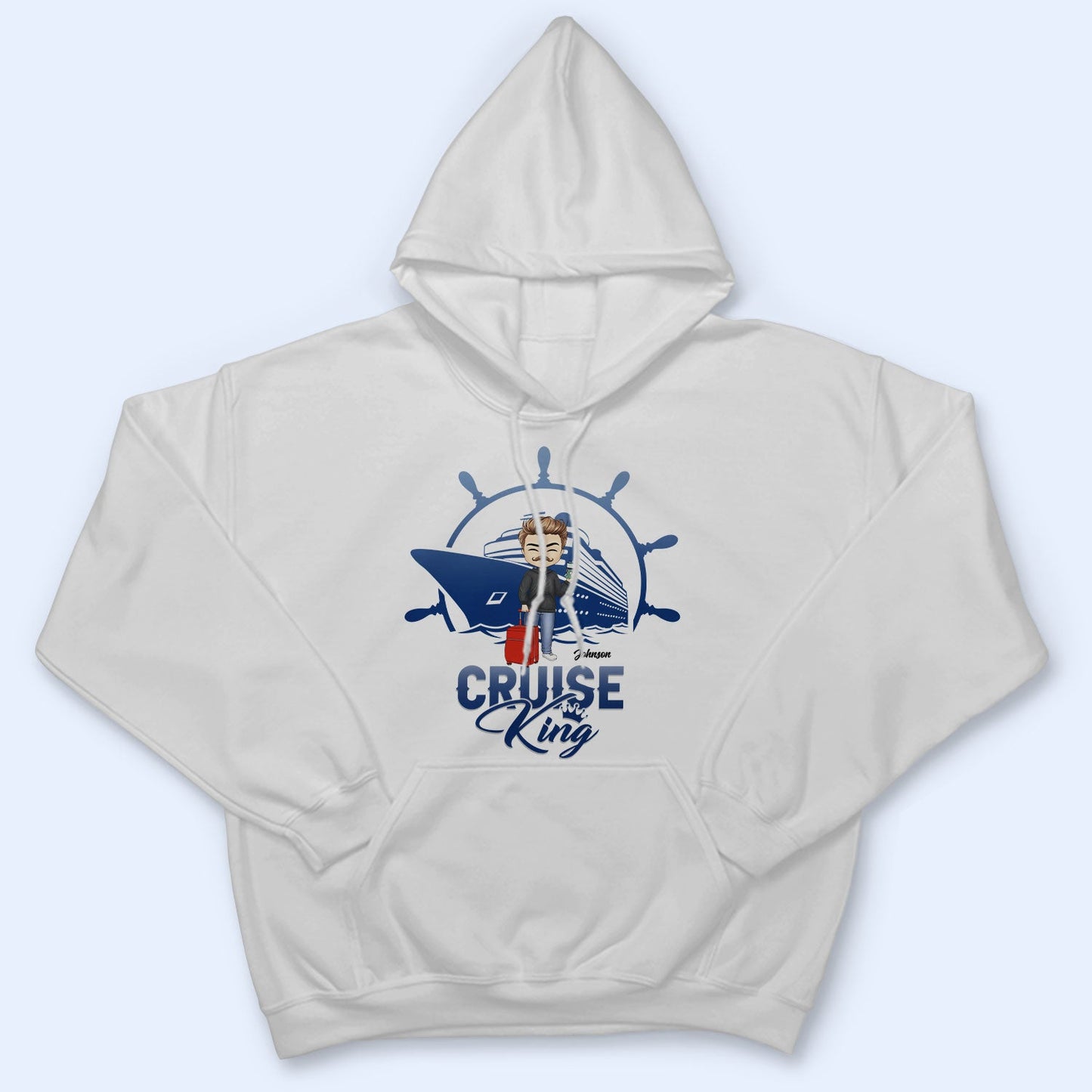 Cruising King - Birthday, Traveling, Cruising Gift For Lake Beach Lovers, Travelers - Personalized Custom T Shirt