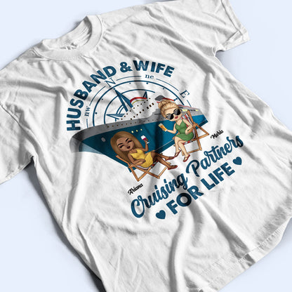 Cruising Partners For Life - Gift For Lake Beach Lovers, Travelers - Personalized T Shirt