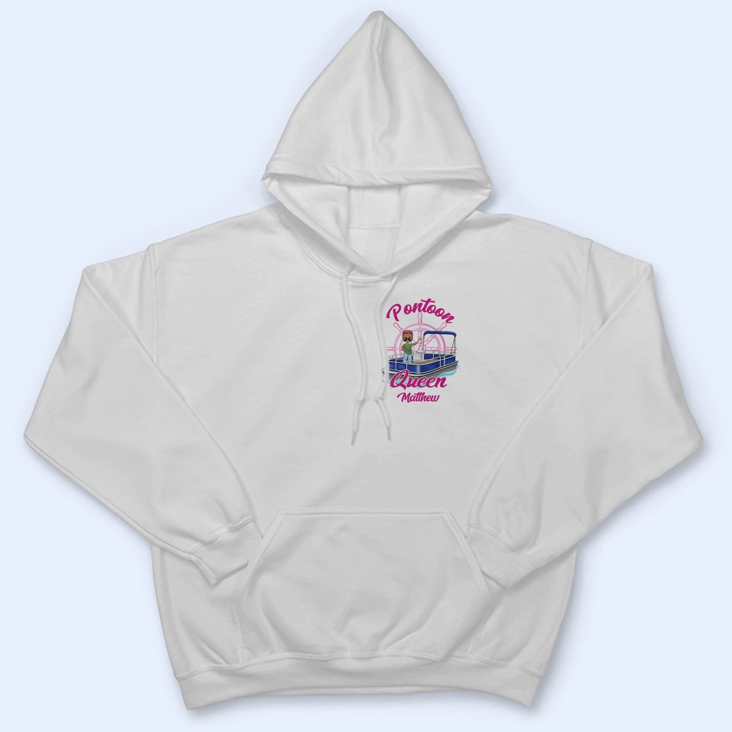 Pontoon Boat Queen - Gift For Pontoon Queen Pontoon Owner - Personalized T Shirt