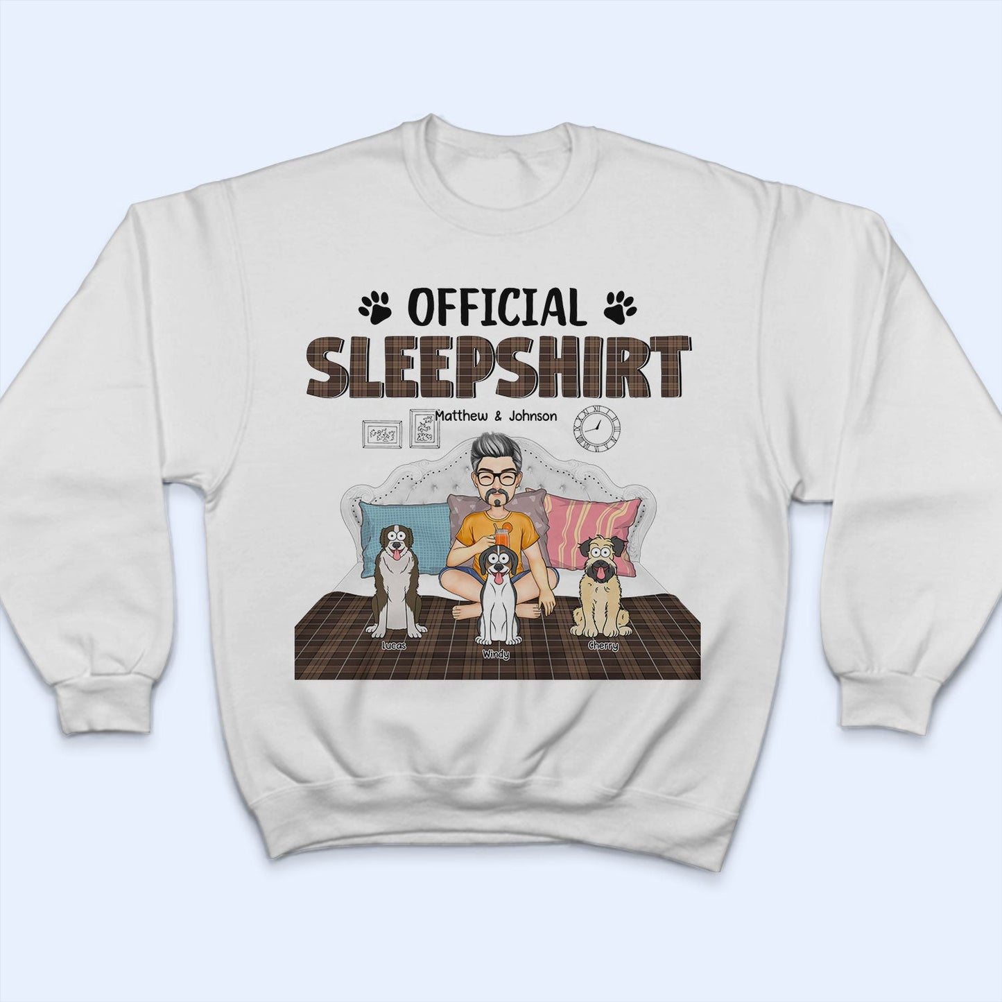 Official Sleepshirt - Gift For Pet Lovers - Personalized T Shirt