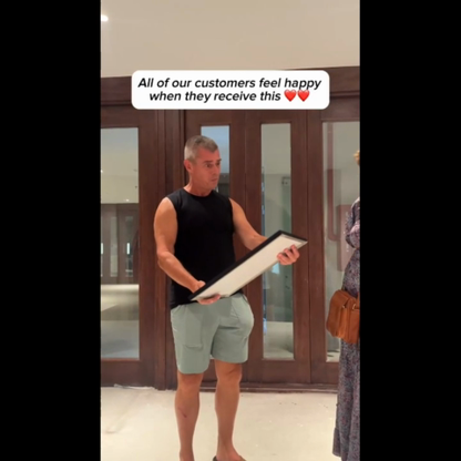 Family Heart Tree Crossword Puzzle - Created In A Moment, Treasured Forever Personalized Poster, Perfect 2025  Gift For Family, For Husband, Wife