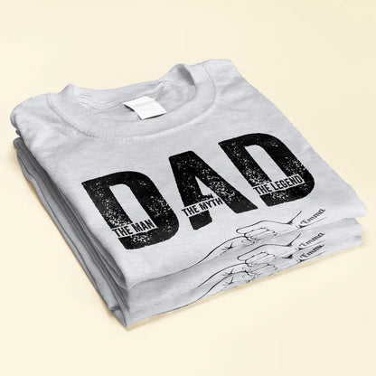 Dad The Man The Myth The Legend - Personalized Shirt Shirts & Tops The Next Custom Gift