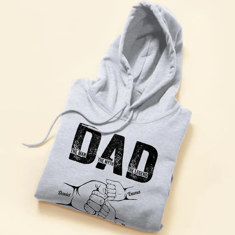 Dad The Man The Myth The Legend - Personalized Shirt Shirts & Tops The Next Custom Gift