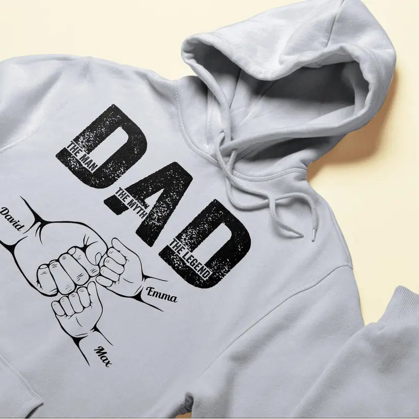 Dad The Man The Myth The Legend - Personalized Shirt Shirts & Tops The Next Custom Gift