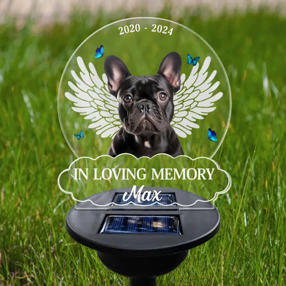 Dog Lover - In Loving Memory, Gift For Dog - Personalized Solar Light Solar Light The Next Custom Gift