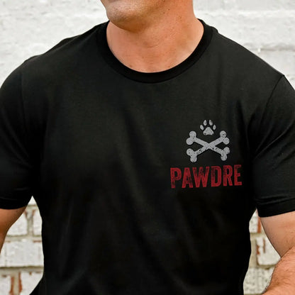 Dog Lovers - Best Dad Dog Ever Pawdre - Personalized Unisex T-Shirt - The Next Custom Gift  Shirts & Tops