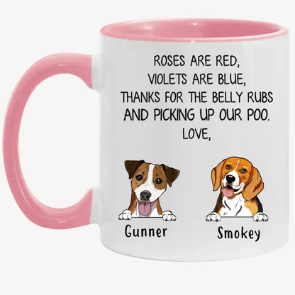 Dog Lovers - Custom Gift for Dog Lovers - Personalized Mug