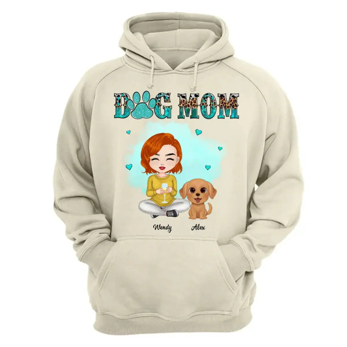 Dog Lovers - Dog Mom And Cute Dogs - Personalized T-Shirt - The Next Custom Gift  Shirts & Tops