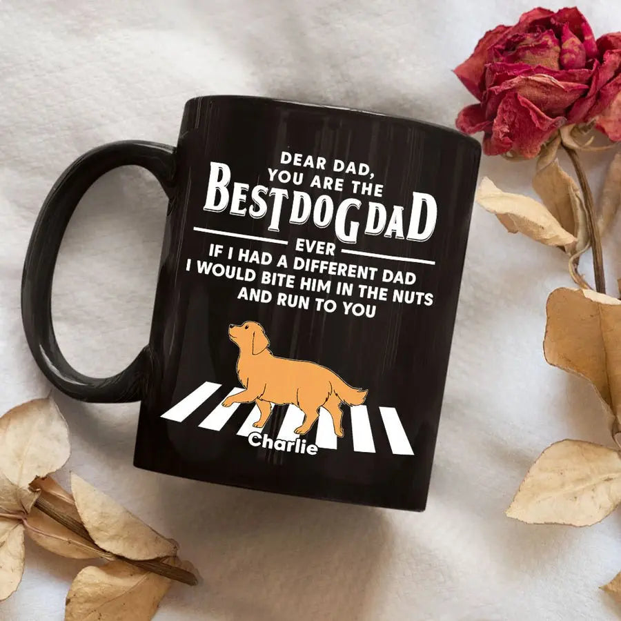 Dog Lovers - Dogs Run To You - Personalized Mug Mug The Next Custom Gift