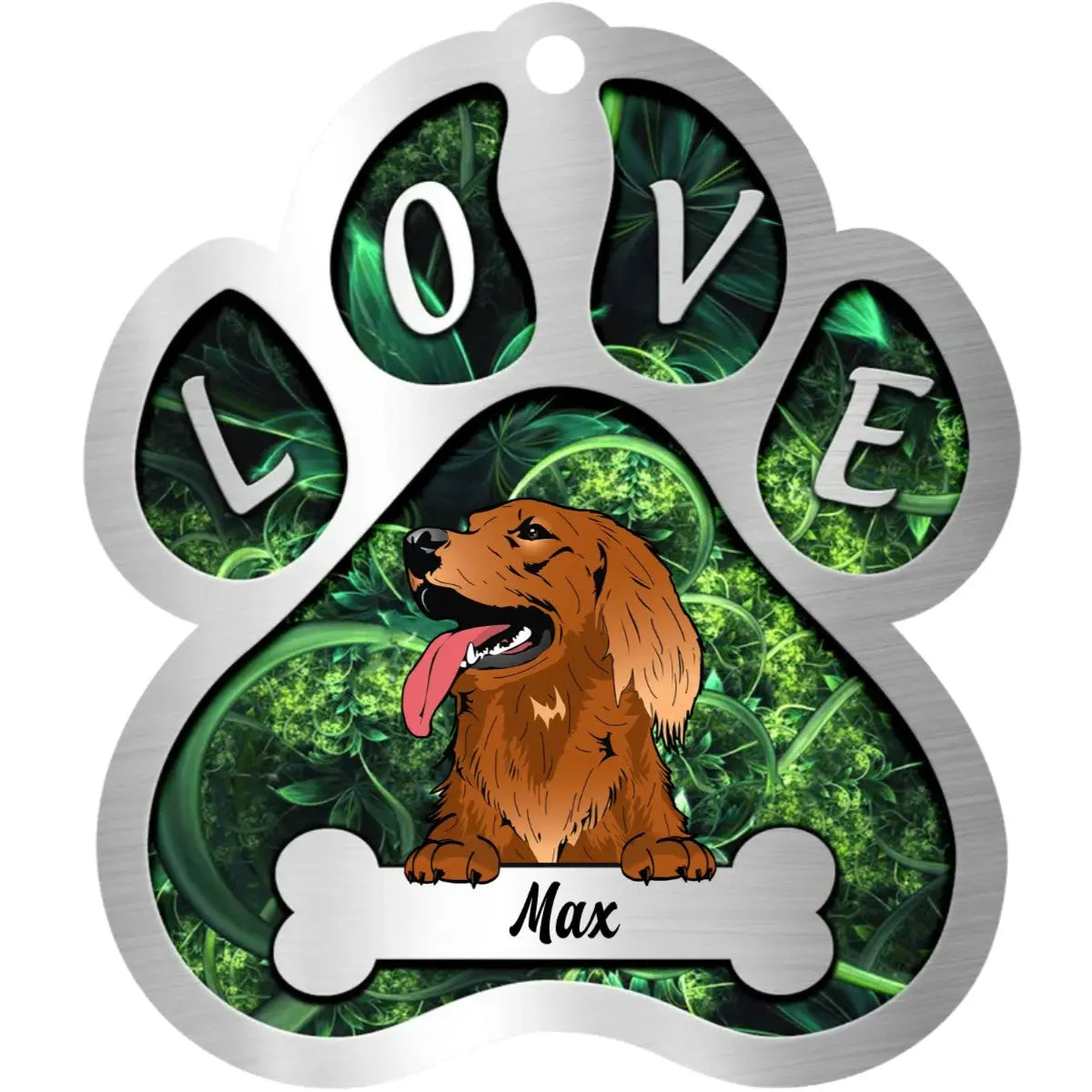 Dog Lovers - Sparkling Dog Mom - Personalized Acrylic Keychain - The Next Custom Gift  Keychain