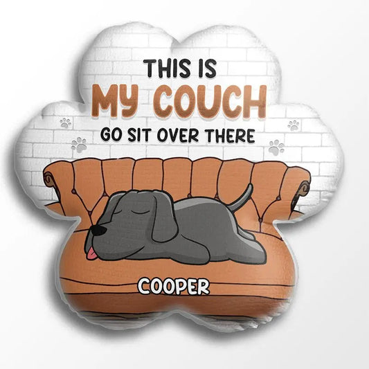 Dog Lovers - This Is My Cough Go Sit Over There - Personalized Pillow Pillow The Next Custom Gift