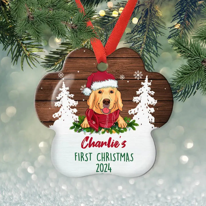 Dog‘s Christmas - Personalized Custom Acrylic Ornament Ornament The Next Custom Gift