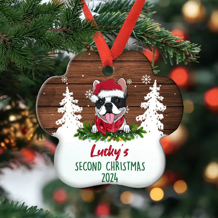 Dog‘s Christmas - Personalized Custom Acrylic Ornament Ornament The Next Custom Gift