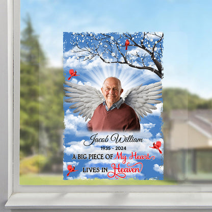 Big Piece Of My Heart Memorial Personalized Car Decal