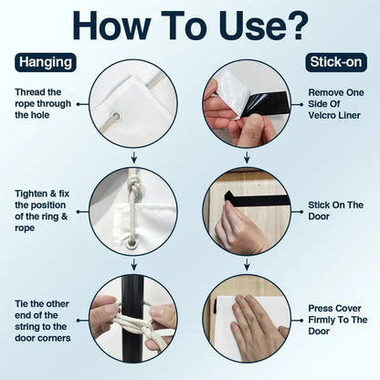 Welcome Foolish Mortals Halloween - Personalized Door Cover