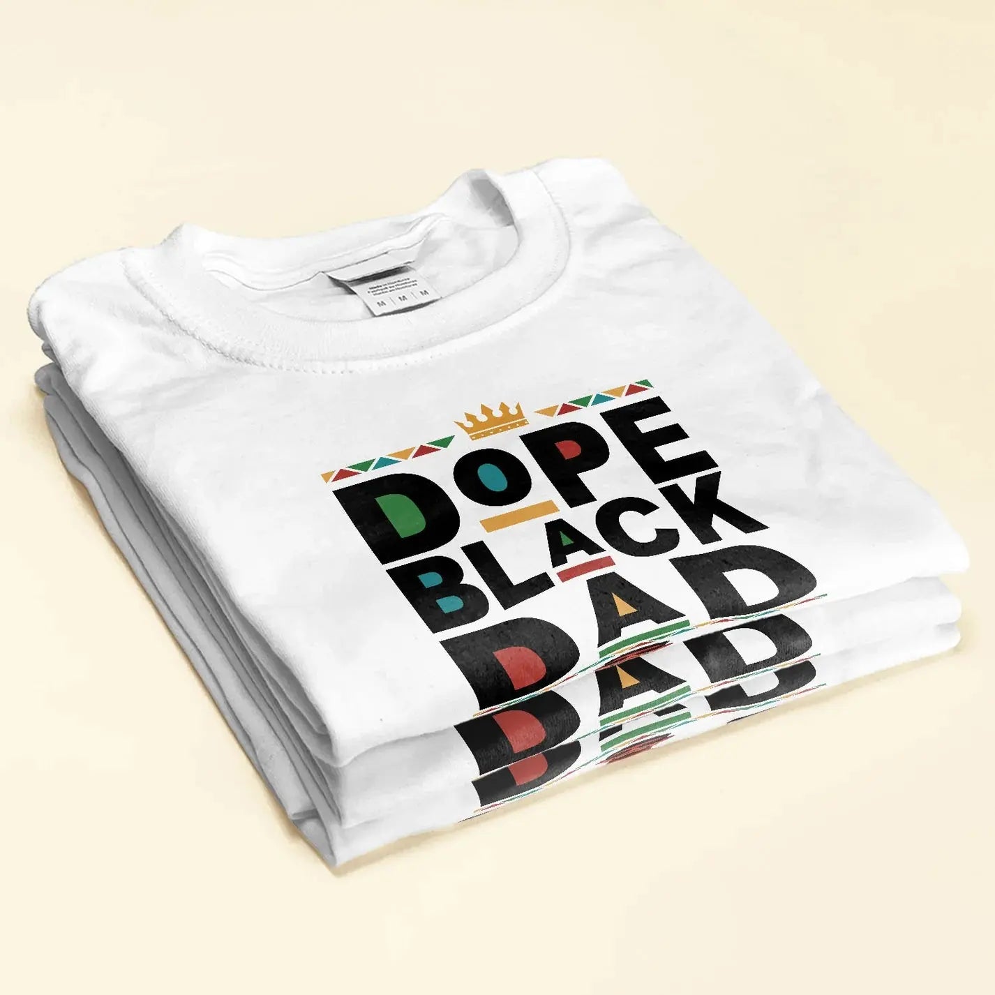 Dope Black Dad - Personalized Shirt Shirts & Tops The Next Custom Gift