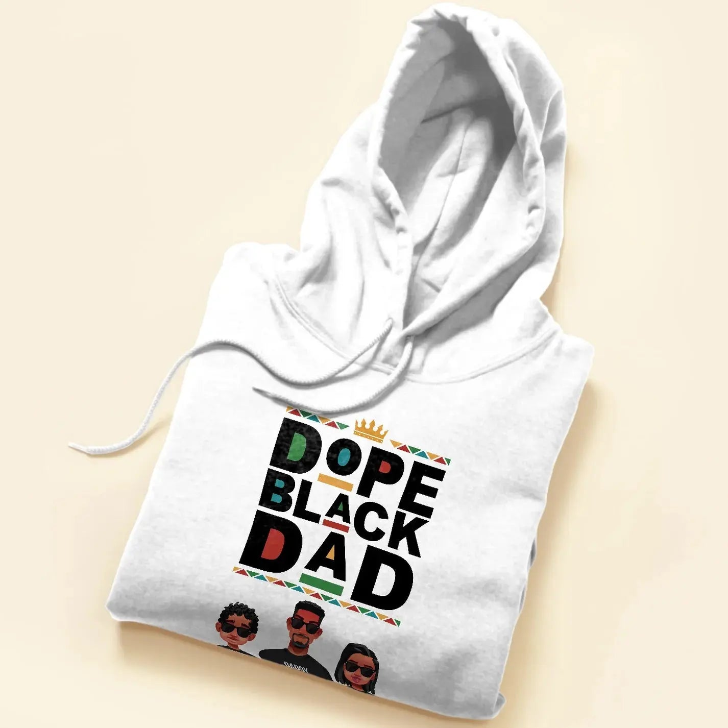 Dope Black Dad - Personalized Shirt Shirts & Tops The Next Custom Gift