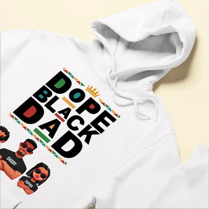 Dope Black Dad - Personalized Shirt Shirts & Tops The Next Custom Gift