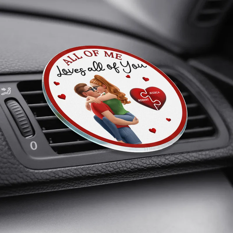 Drive Safe I Love You Couples - Personalized Acrylic Car Vent Clip