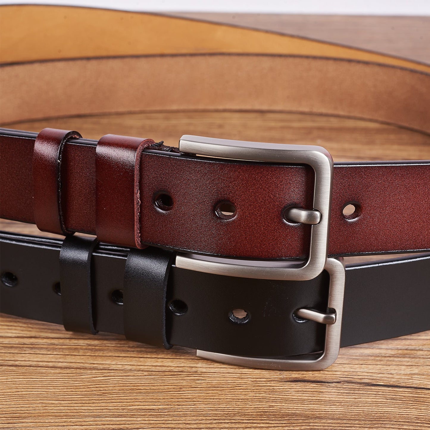 Now You Will Always Think Of Me - Funny Gift For Husband, Boyfriend From Wife, Girlfriend - Personalized Engraved Leather Belt