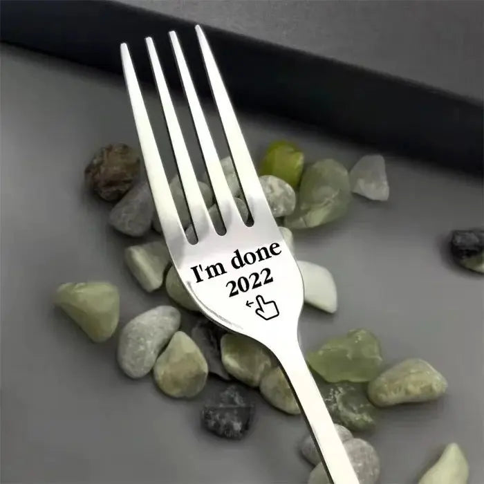 Engraved Fork (With Gift Box) (AB) FORK The Next Custom Gift