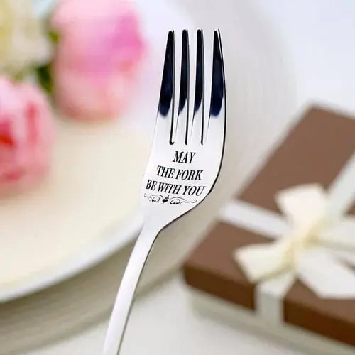 Engraved Fork (With Gift Box) (AB) FORK The Next Custom Gift