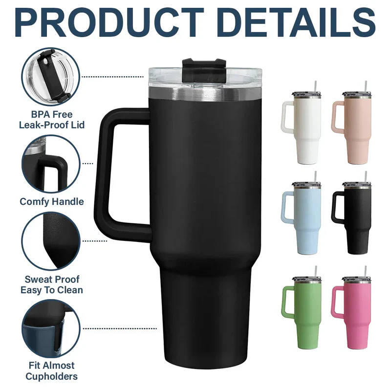 Thank You Teacher For Helping Me Grow - Personalized Engraved 40oz Tumbler