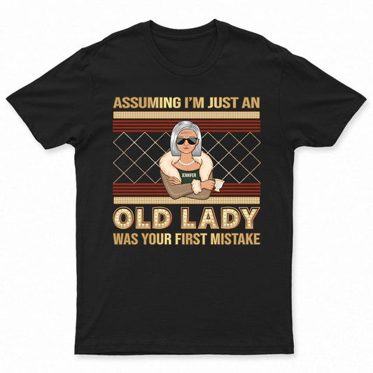Assuming I'm Just An Old Lady - Personalized Custom Sweatshirt