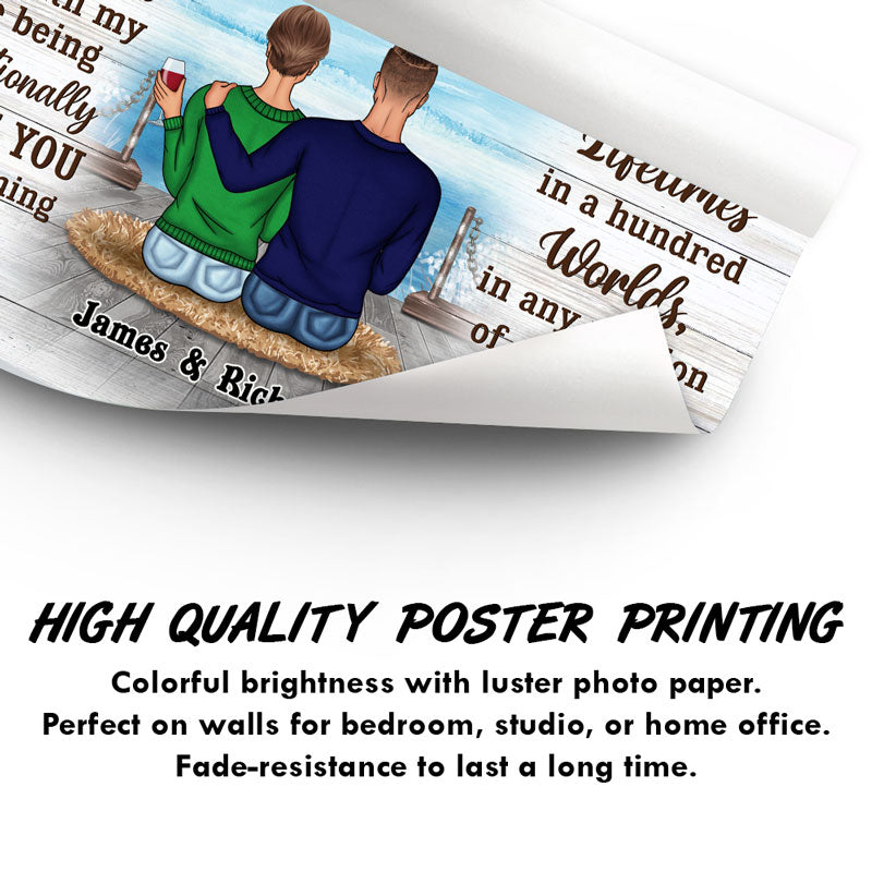 Family Couple I Choose You - Personalized Custom Poster