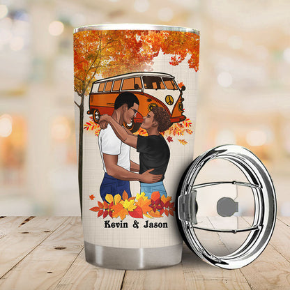 Camping Couple We're Better Together - Personalized Custom Tumbler