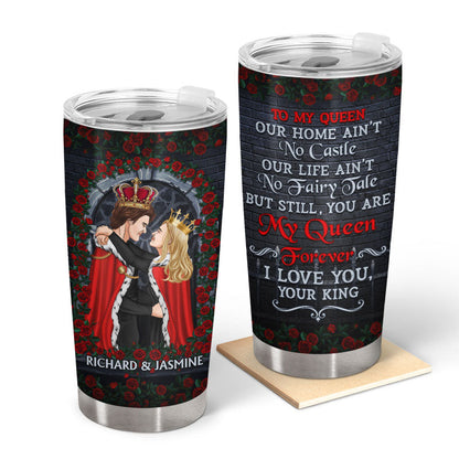 Ain't No Castle - Gift For Couples - Personalized Custom Tumbler