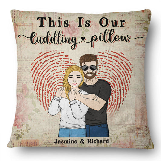 Couple Our Cuddling Pillow - Gift For Couple - Personalized Custom Pillow