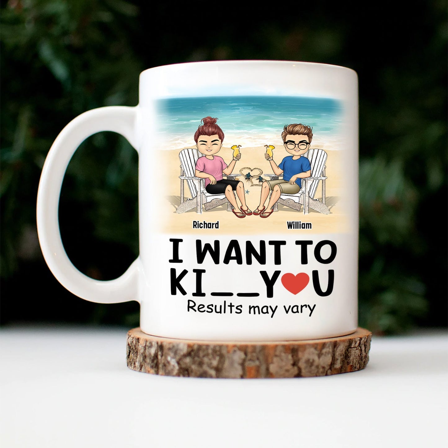 Results May Vary - Gift For Couples - Personalized Mug