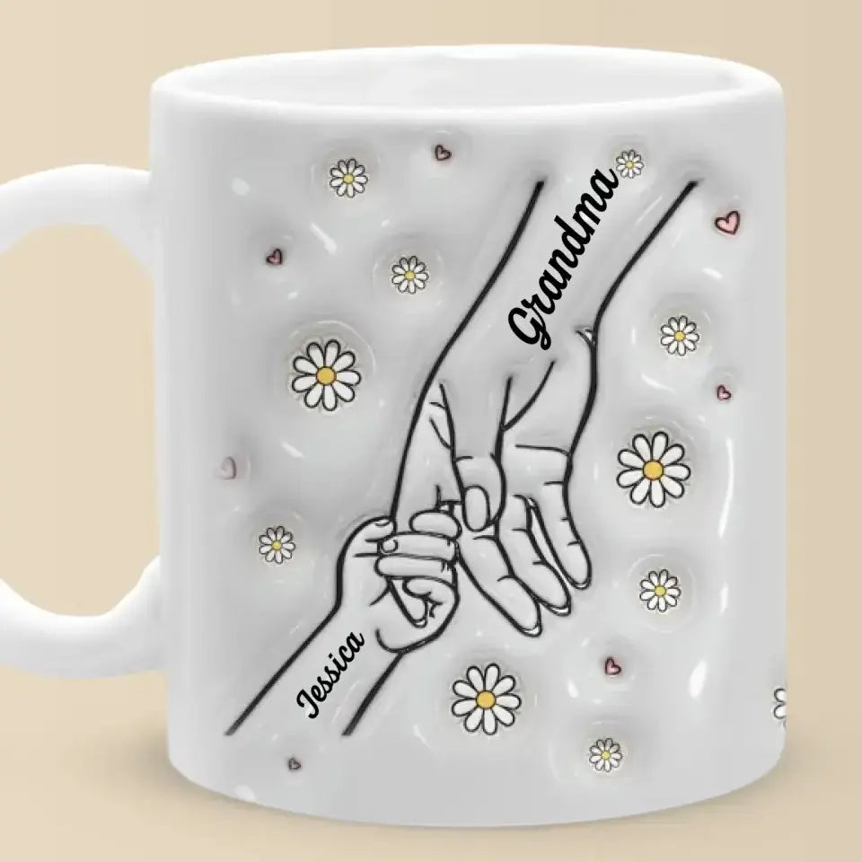 Family - A Mother's Arms Are Made Of Tenderness - Personalized Custom 3D Inflated Effect Printed Mug Accent Mug The Next Custom Gift