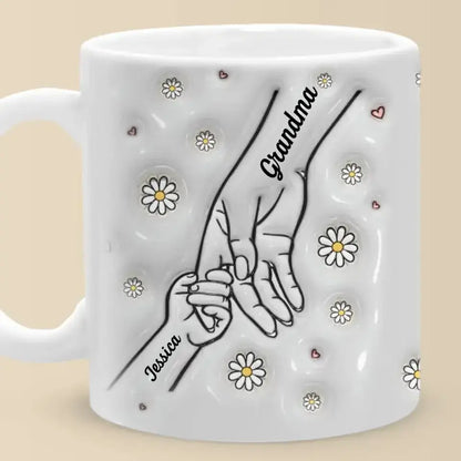 Family - A Mother's Arms Are Made Of Tenderness - Personalized Custom 3D Inflated Effect Printed Mug Accent Mug The Next Custom Gift