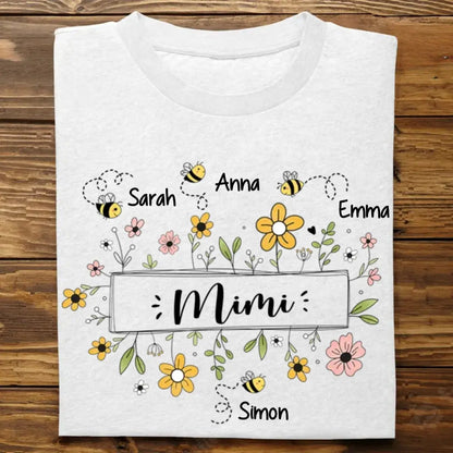 Family - A Mother's Arms Are Made Of Tenderness- Personalized Unisex T-shirt Shirts & Tops The Next Custom Gift