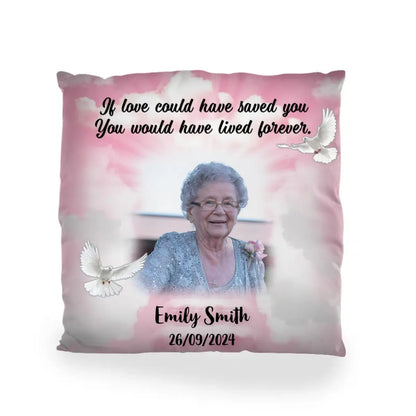 Family - Always On My Mind Forever In My Heart - Personalized Pillow(NV) Pillow The Next Custom Gift